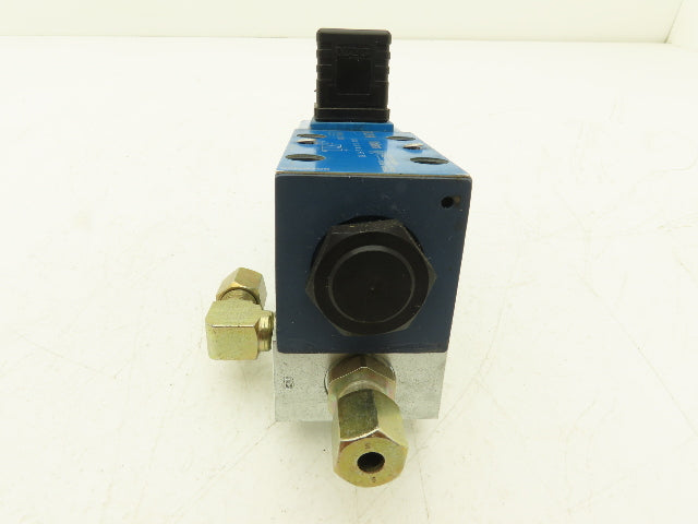 Vickers DG4V 3 2A M U H7 60 Directional Valve w/4-Port D03 Hydraulic Manifold