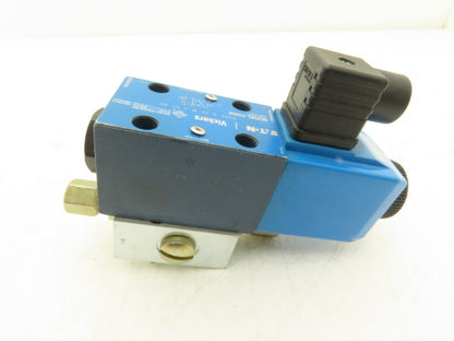 Vickers DG4V 3 2A M U H7 60 Directional Valve w/4-Port D03 Hydraulic Manifold