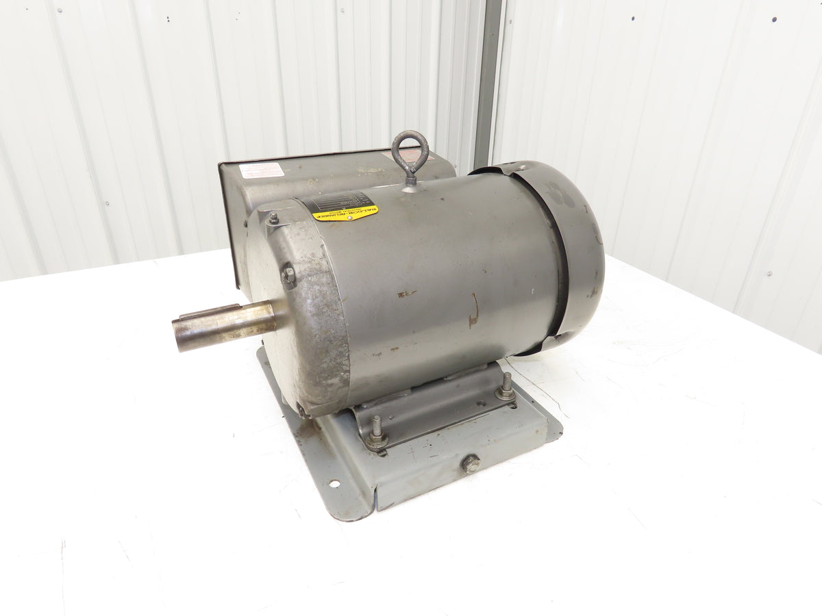 Baldor L3711T Reliance AC Motor 10Hp 3450 RPM 230V 1PH 215T Single Phase