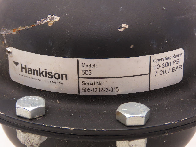 Hankison 505 Pneumatic Drain Trip-L-Trap 300 PSI 3/4"x 1/4"NPT