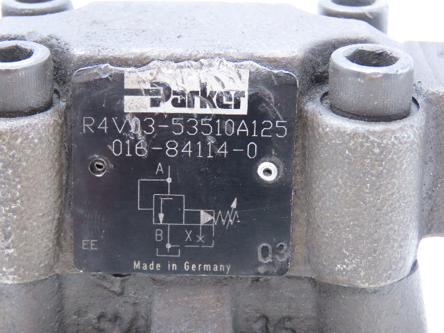 Parker R4VPIXX-00X10A120 Hydraulic Relief Valve R4V03-53510A125 016-84114-0