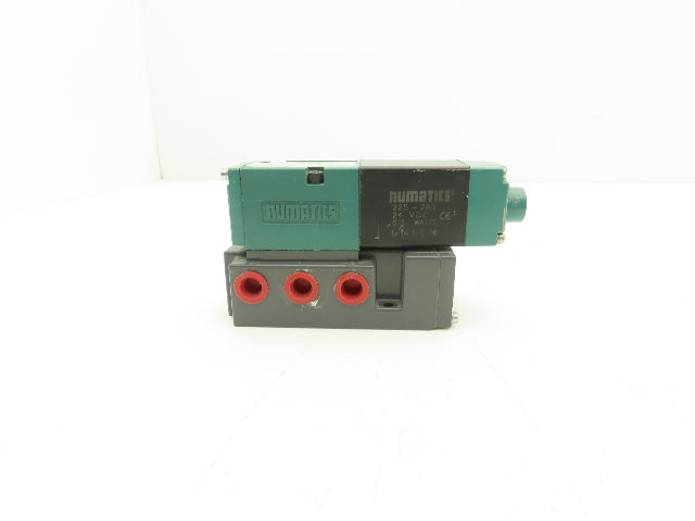 Numatics 082SA43AM000061 Pneumatic Solenoid Valve 24 VDC 150 PSIG W Manifold