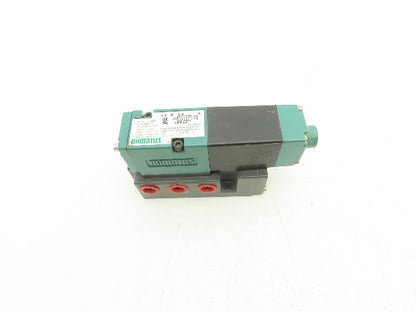 Numatics 082SA43AM000061 Pneumatic Solenoid Valve 24 VDC 150 PSIG W Manifold