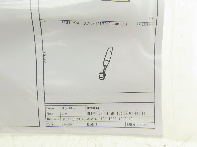 Rexroth R911295648 Replacement Battery ER6C 3.6V 1800mAh BGR Connector OEM