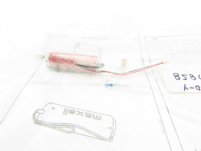 Rexroth R911295648 Replacement Battery ER6C 3.6V 1800mAh BGR Connector OEM