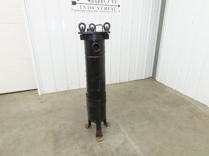 Hydraulic Basket Strainer #2 Bag Filter 2"NPT 40"L Steel Vessel