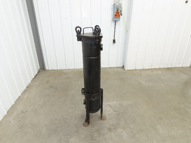 Hydraulic Basket Strainer #2 Bag Filter 2"NPT 40"L Steel Vessel