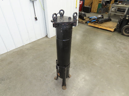 Hydraulic Basket Strainer #2 Bag Filter 2"NPT 40"L Steel Vessel
