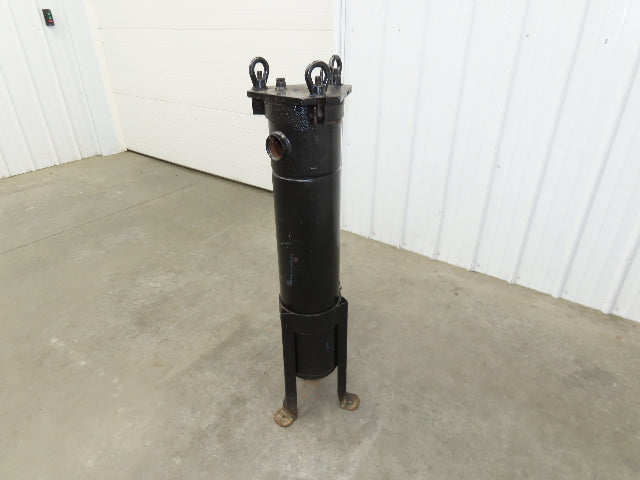 Hydraulic Basket Strainer #2 Bag Filter 2"NPT 40"L Steel Vessel