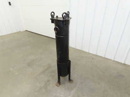Hydraulic Basket Strainer #2 Bag Filter 2"NPT 40"L Steel Vessel