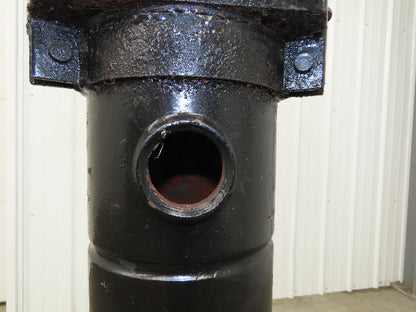 Hydraulic Basket Strainer #2 Bag Filter 2"NPT 40"L Steel Vessel