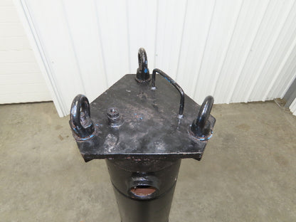 Hydraulic Basket Strainer #2 Bag Filter 2"NPT 40"L Steel Vessel