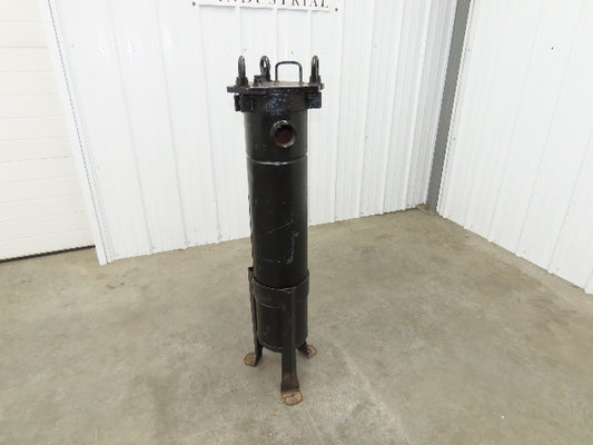 Hydraulic Basket Strainer #2 Bag Filter 2"NPT 40"L Steel Vessel