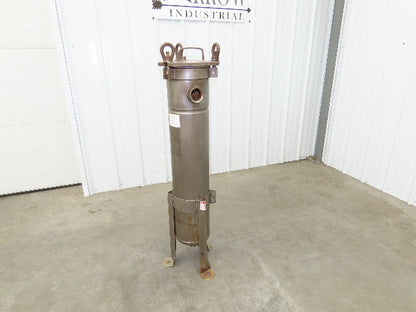 FSI BFNP12 304SS Stainless Basket Strainer #2 Bag Filter 2"NPT 150psi
