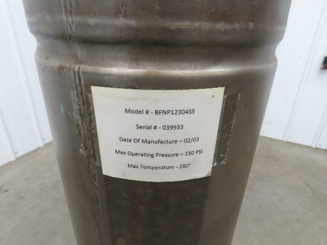 FSI BFNP12 304SS Stainless Basket Strainer #2 Bag Filter 2"NPT 150psi