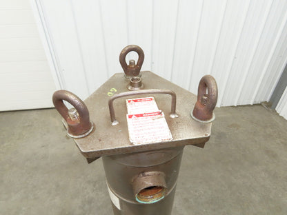 FSI BFNP12 304SS Stainless Basket Strainer #2 Bag Filter 2"NPT 150psi