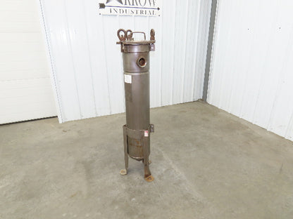 FSI BFNP12 304SS Stainless Basket Strainer #2 Bag Filter 2"NPT 150psi