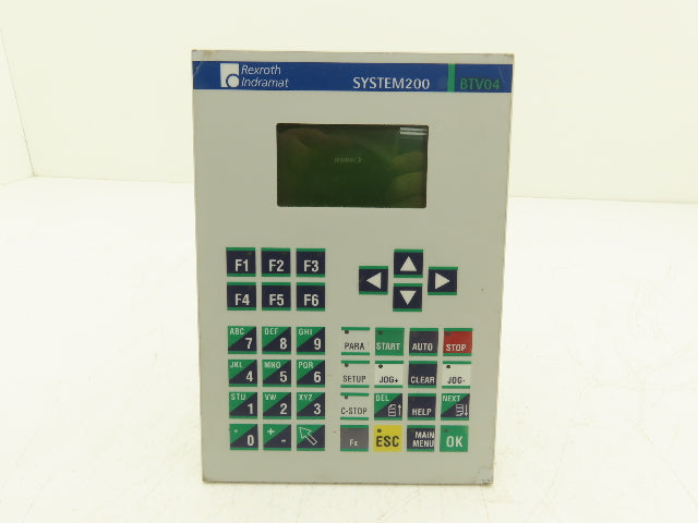 Rexroth Indramat BTV04.2GN.FW SYSTEM200 Miniature Machine Control Panel HMI