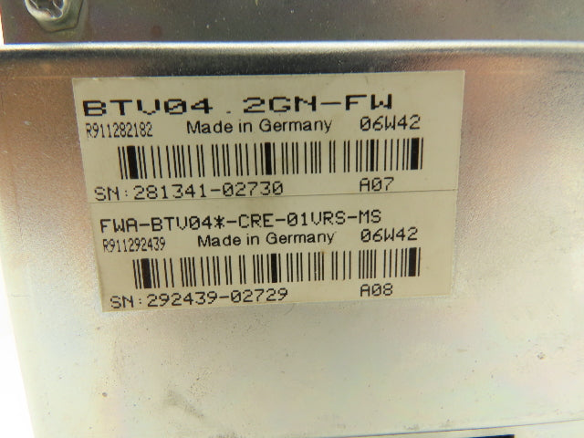 Rexroth Indramat BTV04.2GN.FW SYSTEM200 Miniature Machine Control Panel HMI