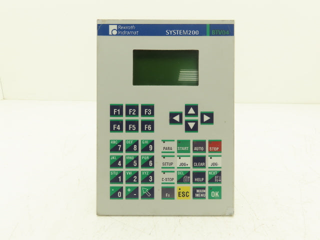 Rexroth Indramat BTV04.2GN.FW SYSTEM200 Miniature Machine Control Panel HMI