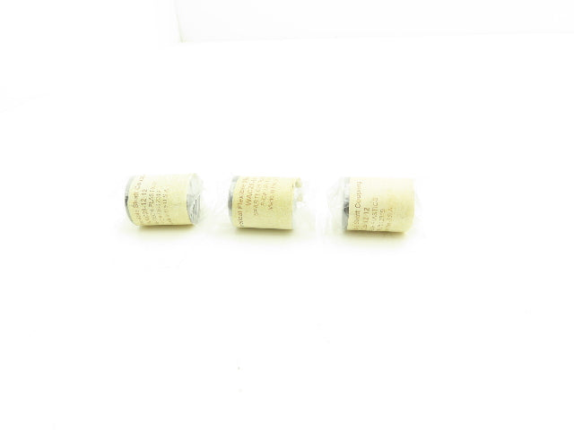 Helical Products WAC25-12-12 Flexible Shaft Coupling 3/8" x 3/8" Lot of 3