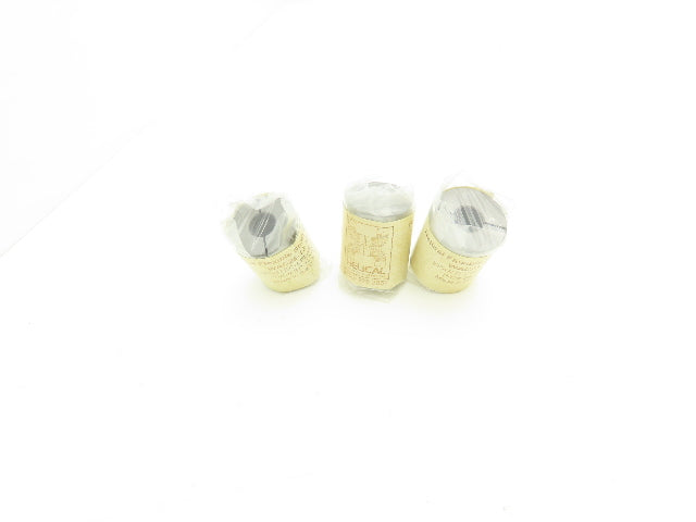 Helical Products WAC25-12-12 Flexible Shaft Coupling 3/8" x 3/8" Lot of 3