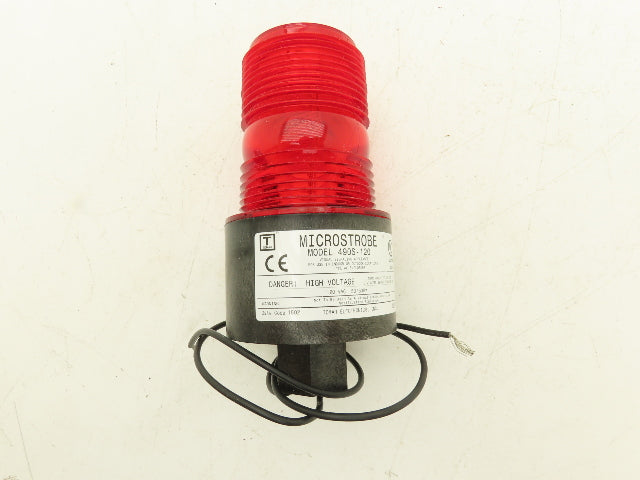 Tomar 490S-120 Microstrobe RED Beacon Strobe Light Hazardous Location 120V
