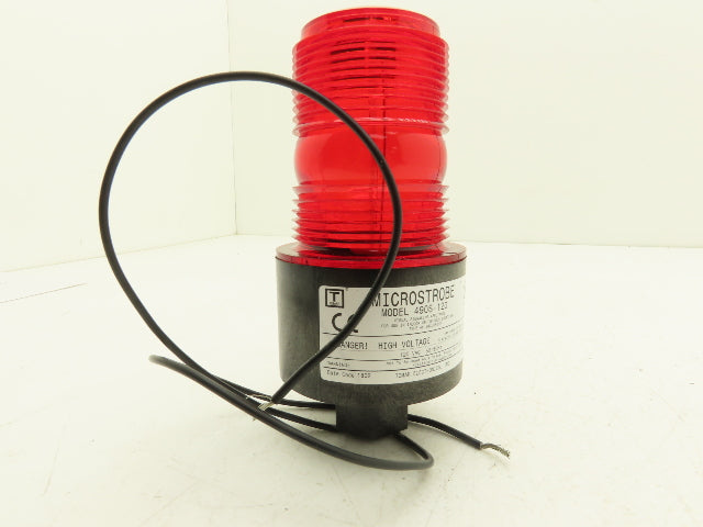 Tomar 490S-120 Microstrobe RED Beacon Strobe Light Hazardous Location 120V