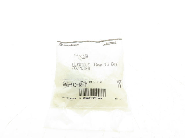 Allen Bradley 845-FC-R-T Rocom Flexible Shaft Coupling 10mm x 6mm 31mm OD