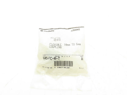 Allen Bradley 845-FC-R-T Rocom Flexible Shaft Coupling 10mm x 6mm 31mm OD