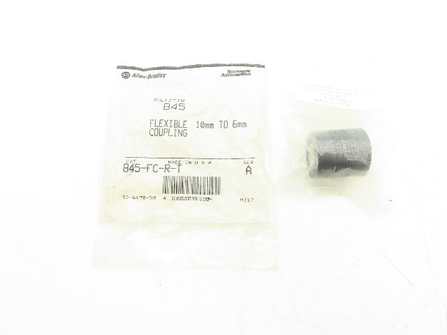 Allen Bradley 845-FC-R-T Rocom Flexible Shaft Coupling 10mm x 6mm 31mm OD