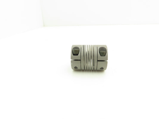 Helical WAC30-16mm-8mm Flexible Shaft Coupling 16mm x 8mm x 31mm OD Aluminum