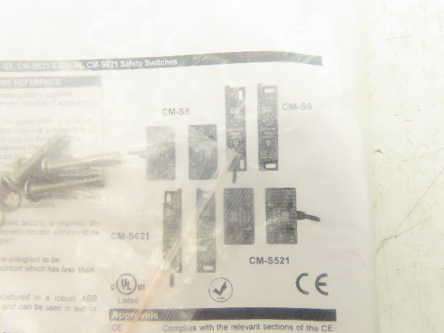 Omron CM-S5PC5 Interlock Safety Switch Non Contact Magnetic 1NC + 1NO