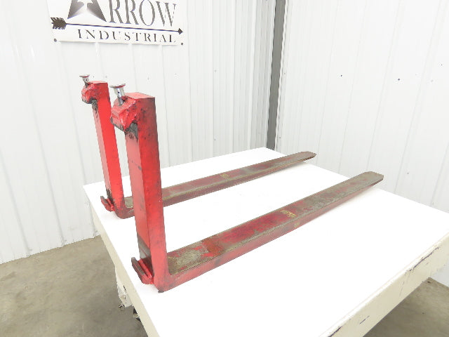Cascade 7200021 4X48" Class 2 Steel Forklift Forks 16" Carriage 1-Pair 2750X24