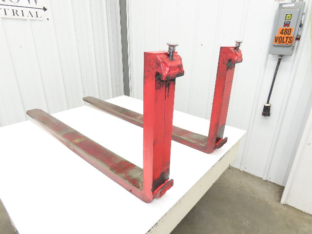 Cascade 7200021 4X48" Class 2 Steel Forklift Forks 16" Carriage 1-Pair 2750X24
