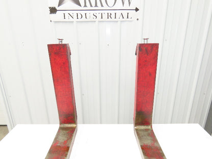 Cascade 7200021 4X48" Class 2 Steel Forklift Forks 16" Carriage 1-Pair 2750X24
