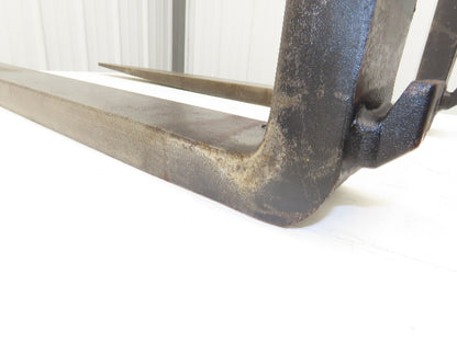 Cascade 126727 4X40" Class 2 Steel Forklift Forks 16" Carriage 1-Pair 1250 X 600
