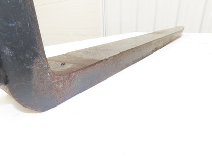 Cascade 126727 4X40" Class 2 Steel Forklift Forks 16" Carriage 1-Pair 1250 X 600