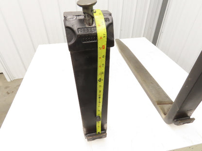 Cascade 126727 4X40" Class 2 Steel Forklift Forks 16" Carriage 1-Pair 1250 X 600