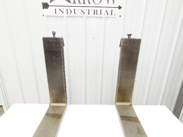 Kenhar 463299 4.75x48" Class 2 Steel Forklift Forks 16" Carriage 1-Pair 1250X600
