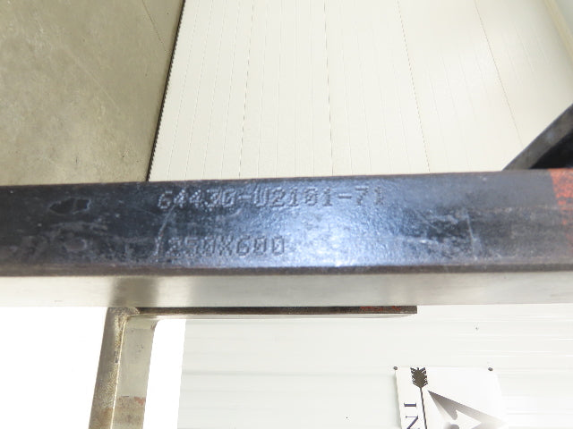 Kenhar 463299 4.75x48" Class 2 Steel Forklift Forks 16" Carriage 1-Pair 1250X600