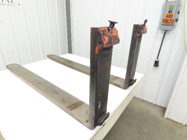Kenhar 463299 4.75x48" Class 2 Steel Forklift Forks 16" Carriage 1-Pair 1250X600