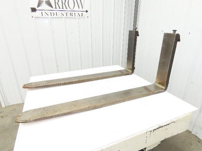 Kenhar 463299 4.75x48" Class 2 Steel Forklift Forks 16" Carriage 1-Pair 1250X600
