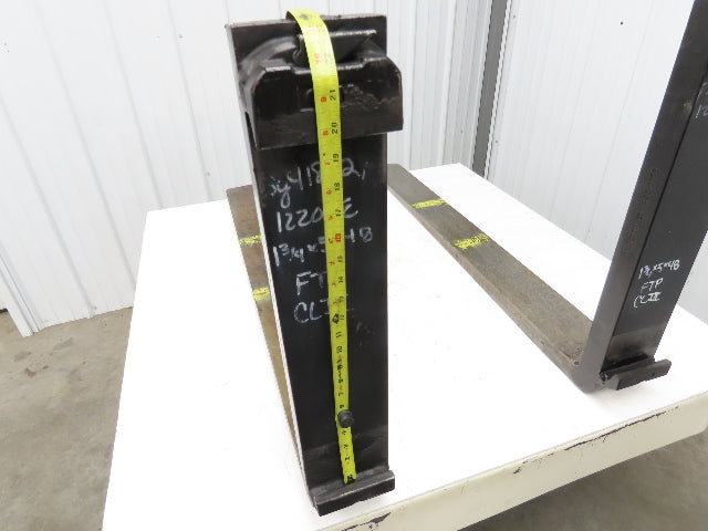 Cam CAM1900X600 5x48" Class 3 Steel Forklift Forks 20" Carriage 1-Pair