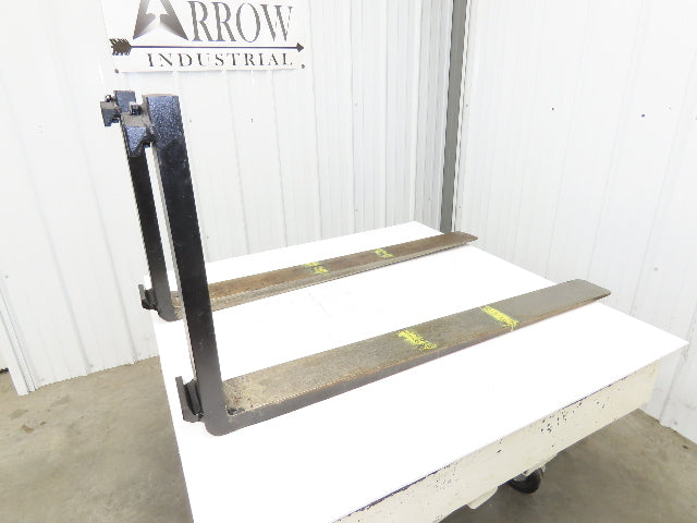 Cam CAM1900X600 5x48" Class 3 Steel Forklift Forks 20" Carriage 1-Pair