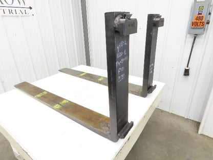 Cam CAM1900X600 5x48" Class 3 Steel Forklift Forks 20" Carriage 1-Pair