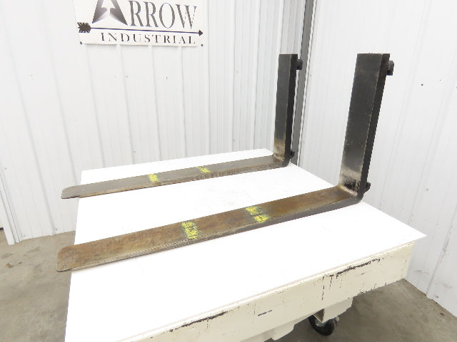 Cam CAM1900X600 5x48" Class 3 Steel Forklift Forks 20" Carriage 1-Pair