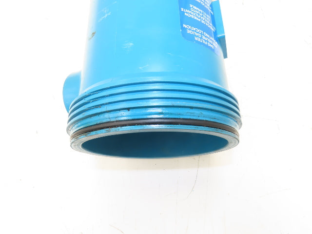 FSI X-100 Plastic Polypropylene Basket Strainer X01 #1 Bag Filter 2"NPT 100psi