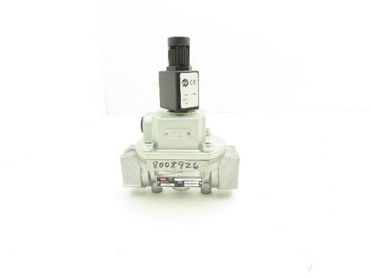 IMI Herion 1 TORR-6 Inline Poppet-Type Solenoid Valve 2/Way NC G1 Ports 6 Bar