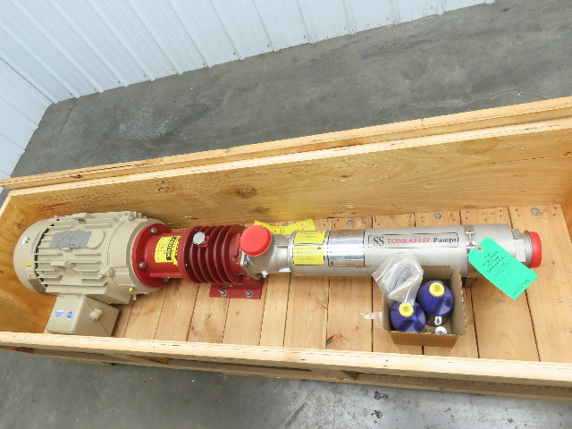 Tonkaflo SS8510KZA 3" Stainless Centrifugal Pump Reverse Osmosis 85 GPM 15Hp 3PH